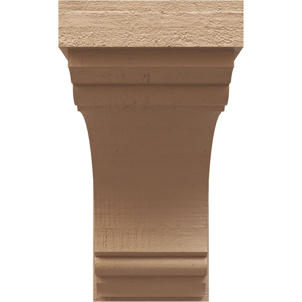 12in. W X 36in. D X 24in. H Series 3 Warren Rough Cedar Woodgrain TimberThane Corbel, Primed Tan